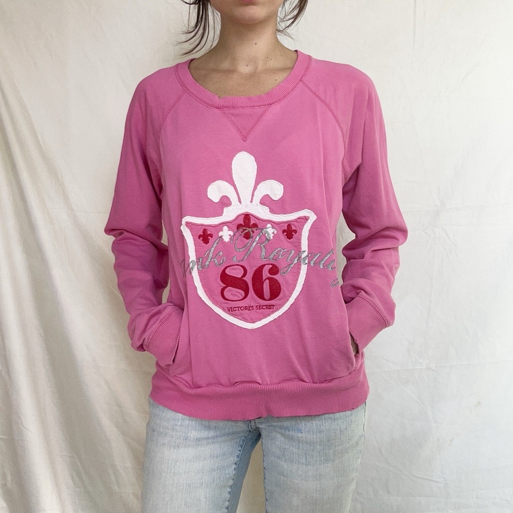2000s Victorias Secret PINK Pullover Athleisure Y2K
